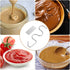 NQEUEPN 12-30OZ 05072 Peanut Butter Stirrer and Scraper, Stainless Steel Peanut Butter Mixer Nut Butter Stirrer Tool