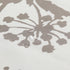Cream Fabric Shower Curtain - Waterproof Floral Leaves Polyester Fabric, Plants Printed Shower Curtains for Bathroom,