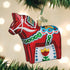 Old World Christmas Glass Blown Ornaments - Swedish Dala Horse for Christmas Tree