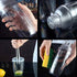 700cc / 24 oz Plastic Cocktail Shaker Mixer, Boba Tea Shaker, Professional Bar Tools Set (2)
