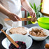 Skinny Wooden Spurtle for Sourdough Starter, Baking, Mixing, Cooking Utensils, Flat Spatula for Kitchen Tools