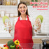 24 Pack 2 JaGely Adjustable Bib Apron with Pockets Black Aprons Bulk for Server Adult Women Kitchen Apron Water Oil