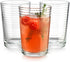 Glaver's Juice Glasses 7 oz. Set of 10 Glass Cups Beverage Water