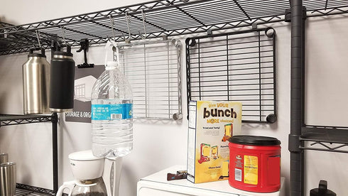 LOYMR 30 Pack 2.7 inches S Shape Hooks Heavy-Duty Metal Hanging Hooks Apply Kitchenware Bathroom Towels Utensils Plants