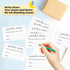 50Pcs Activity(3.52.1'') Anwyll Guess How Many Game Cards Guess How Many Baby Shower Games Cards High-End Candies
