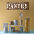 Pantry Sign Wall Decor, Farmhouse Wooden Rustic Retro Hanging Art for Home Room Holiday Decoration