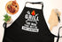 GENSTORES Funny Grilling Aprons for Men with Pockets BBQ Novelty Cooking Apron for Son Grandad Christmas Fathers Day