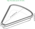 Reusable Silicone Pizza Slice Storage Container - Fits Single Slice up to 16”, 2 Sets (2 Red) with Air-tight Lids