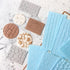 Tosnail 14 Pieces Lace Embossing Fondant Impression Mats Molds for Cake, Cupcake, Biscuits, Wedding Decoration