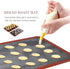 Silicone Hollow Baking Mat Set, 3 Pcs Non-Stick Oven Liner, Breathable Fiberglass Baking Mat for Cooking