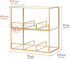 Counter, 2-Tier 2-Tier, REDHUGO Glass Tea Bag Organizer for Teabag Organizer Storage Holder for Tea Bags, Glass Caddy