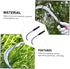 YARNOW 2Pcs Steel Willow Leaf Sickle, Fierce Farming Weeder, Gardening Hand Tool for Harvesting Grass and Weeding