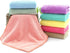YANQINQIN 12-Pack (2) Cotton Gauze Face Towels,Multi-Color Soft Washcloth