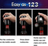 YUDANSI Push Down Bottle Opener, Automatic Beer Opener, Funny Kitchen Gadget Gift for Dad, Magnetic Corkscrew
