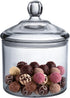 Cookie Jar, Clear Acrylic Airtight Candy Dish with Lid for Nuts, 40 OZ