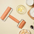 Whaline 2 Pieces Wood Pastry Pizza Roller, Non Stick Wooden Rolling Pin for Home Kitchen Baking (T-Maple and H-Maple)