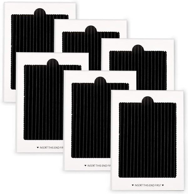 Refrigerator Air Filter Replacement 6 Pack, Carbon Activated Filter Compatible with Frigidaire & Electrolux