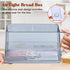 2 Counter, Gifhomfix PCS Bread Box for Homemade Bread Airtight Bread Boxes for Kitchen Time Recording Bread Storage