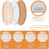 Acejoz Set 6, 4 Inches Drink Coasters of Absorbent Coaster for Coffee Table Decor, Marble Style Ceramic Coaster