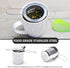 Tea Infuser, Stainless Steel Tea Steeper with Fine Mesh Filters, Large Capacity Strainer for Loose Leaf Tea