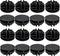 16 Pcs Black Plastic Connector, Wire Grid Cube Connector for Modular Closet Storage Organizer and DIY Units