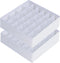 Joyoldelf 2 Pack Sock Organizer - 48 Cells Underwear Drawer Organizer, Collapsible Closet Storage for Socks