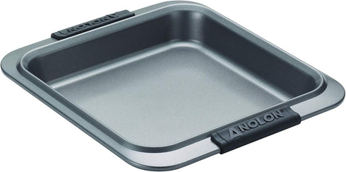Anolon Advanced Nonstick Baking Pan, Square - 9 Inch, Gray