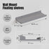 RICHER HOUSE Mounted Shelves for Wall Decor, Modern Picture Ledge Shelf with Lip for Wall Storage Nursery, Bedroom