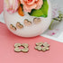 Lystaii 400pcs Rustic Wooden Love Heart Table Scatter Decoration, Engraved Natural Wood Heart Confetti