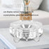 3D 3D Crystal LED Light Base for Glass Art, Multicolor Changing Pedestal Stand with AC Power, Lighted Base for Crystal