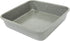 casaWare 7-Inch Toaster Oven Ultimate Series Commercial Weight Ceramic Non-Stick Coating Square Pan (Silver Granite)