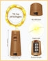 60 Pack 7 20 Hortsun Wine Bottle LED Lights with Cork Fairy Mini String Lights Battery Operated Mini Waterproof ft