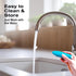 Bean Envy Milk Frother Handheld for Coffee, Electric Mini Drink Mixer & Coffee Foamer Wand with Stand (Light Blue)