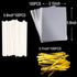 300PCS Lollipop Cake Pop Treat Bag Set with 100pcs Parcel Bags, Treat Sticks, Gold Metallic Twist Ties for Candies