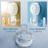 TAILI 4 Pack Suction Towel Hook for Bathroom, Damage-Free Hanging Hooks for Inside Shower Wall, Powerful Vacuum Suction