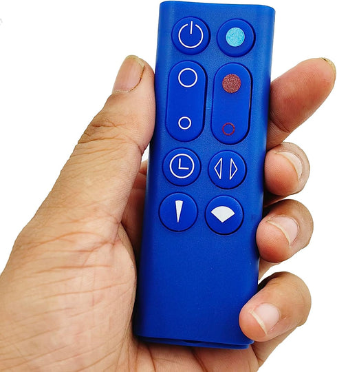 Replacement Remote Control Compatible for Dyson Fan AM09 Hot + Cool Tower Fan Heater Cooler (Blue)
