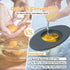 2PCS 3-Slit Set 2 Silicone Egg Separators, Food-Silicone Egg White Separator, Egg White Separator from Yolk for Baking