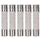 Pack of 5 BlueStars 20 Amp 250V Slow-Blow Microwave Fuse, Ceramic Replacement for GE & Whirlpool