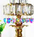 12pcs 27mm Colorful Crystal Heart Prism Suncatcher, Heart Prism Chandelier Drop Parts Window Sun Catcher Crystals