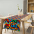 UEQIKI Summer 13x72 Inch Autism Awareness Table Runner for Home Party Decorations Seasonal Washable Kitchen Dining