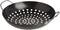 TableCraft BBQ 13-Inch Round Grilling Wok, Non Stick Coating, Small, Black