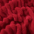 9090 Cozy Red Sherpa Fleece Throw Blanket for Couch Sofa Bed,Super Soft Plush Double Side Thick Flannel Blanket