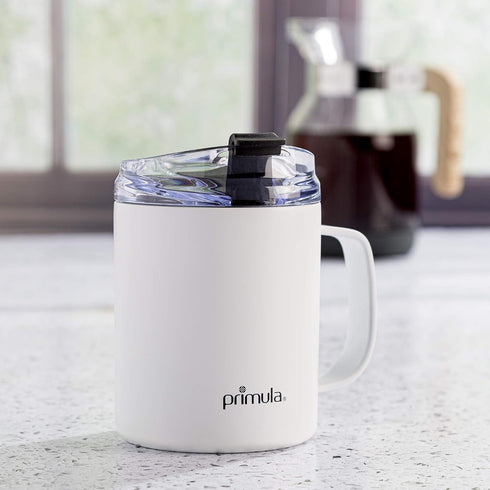 Primula 14 Ounce Coffee Mug, Vacuum Insulated Stainless Steel with Leak Proof Lid, Travel Tumbler Cup