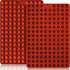 HKNMTT Mini Semi Sphere Shape Molds Silicone, 296 Cavities Round Baking Moulds