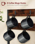 K Cup Holder Drawer, Coffee Pod Organizer for Counter, Sturdy K-Cup Storage Drawer with Mug Rack, 35 Pods Capacity,