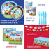 Lenyunge 142PCS Set 2nd Chuagaa Chugga Two Two Birthday Decoration Train Paper Plates Tableware - Transportation Table