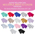 Morning Glamour Satin Pillowcases Set of 2, Standard/Queen Size, 20”x26”, Lavendar, Light Purple, Cooling for Hair &