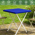 4 Pack 48 48 Inches Square Fitted Tablecloth for x Card Tables Waterproof Stretch Washable Folding Indoor and Outdoor