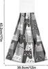 Boccsty Cats Kitten Pattern Hanging Kitchen Towels, 2 Pieces Funny Gray Kitty Dish Cloths for Bathroom & Home