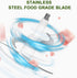 Liebe&Lecker Food Processor, Meat Grinder with 1 Bowl 8 Cup, Electric Food Chopper, 4 Sharp Blades, 2 Speed, 350W
